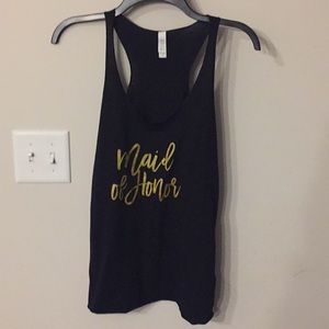 Maid of honor tank top